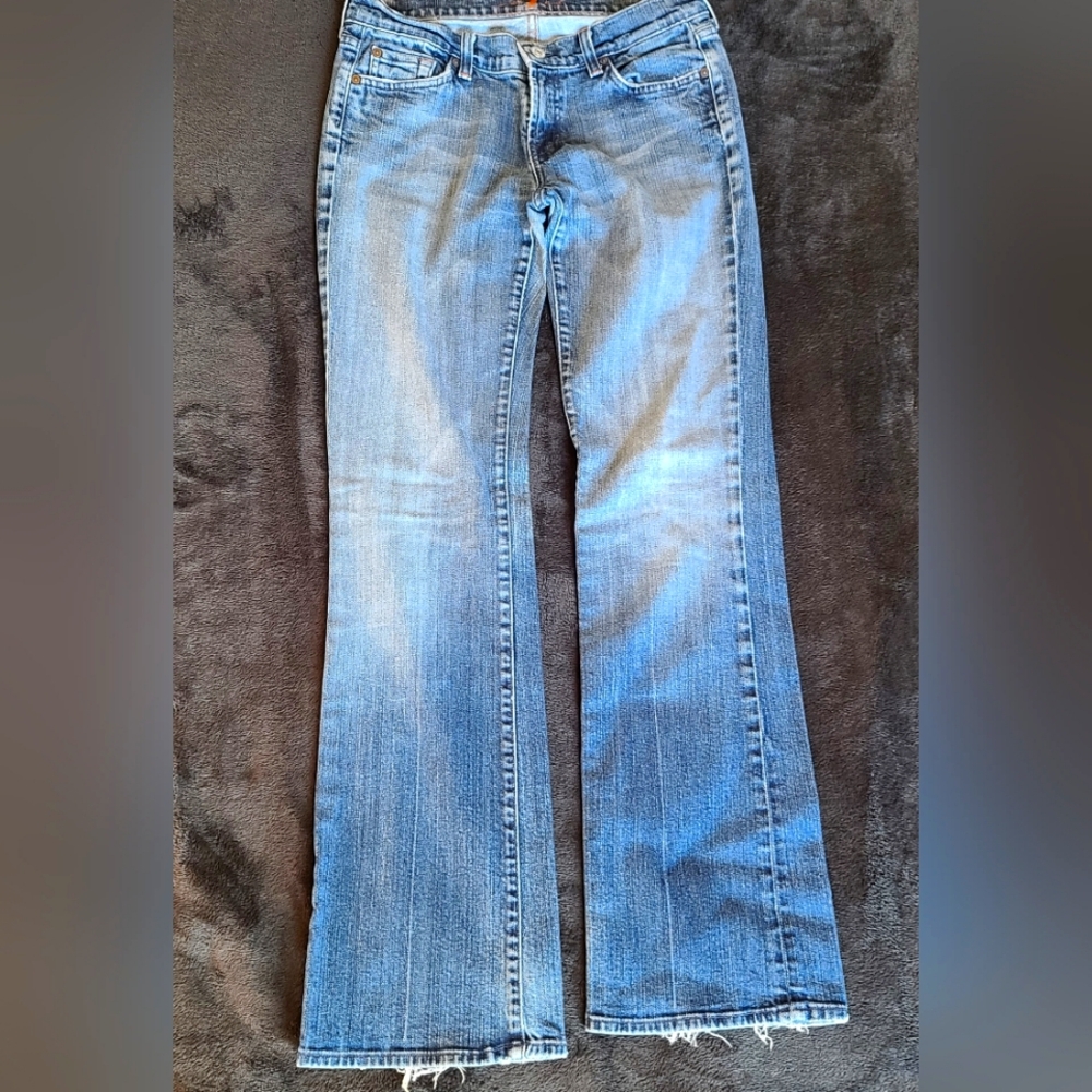 7 for All Mankind Bootcut Jean Size 30. 32 inseam